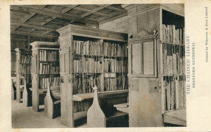 pellethepoet,The Chained Library. Hereford Cathedral (undated)