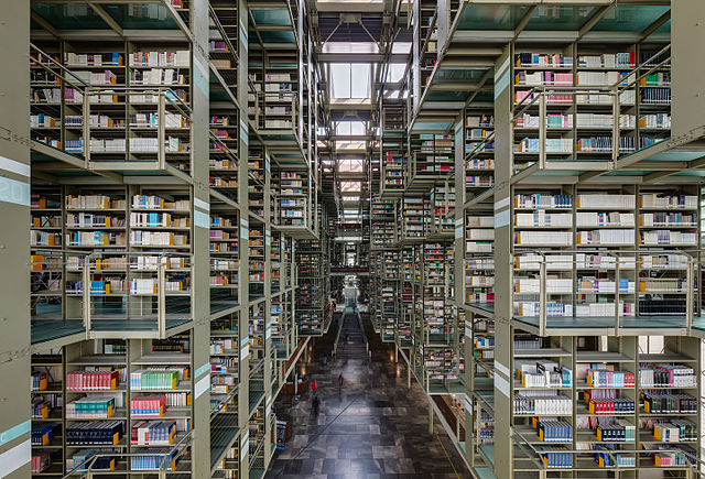 biblioteca vasconcelos. foto diego delso